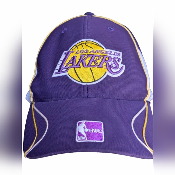 Vintage Los Angeles Lakers Basketball 47 Hardwood Classics Edition 1990's Hat - Picture 2 of 14